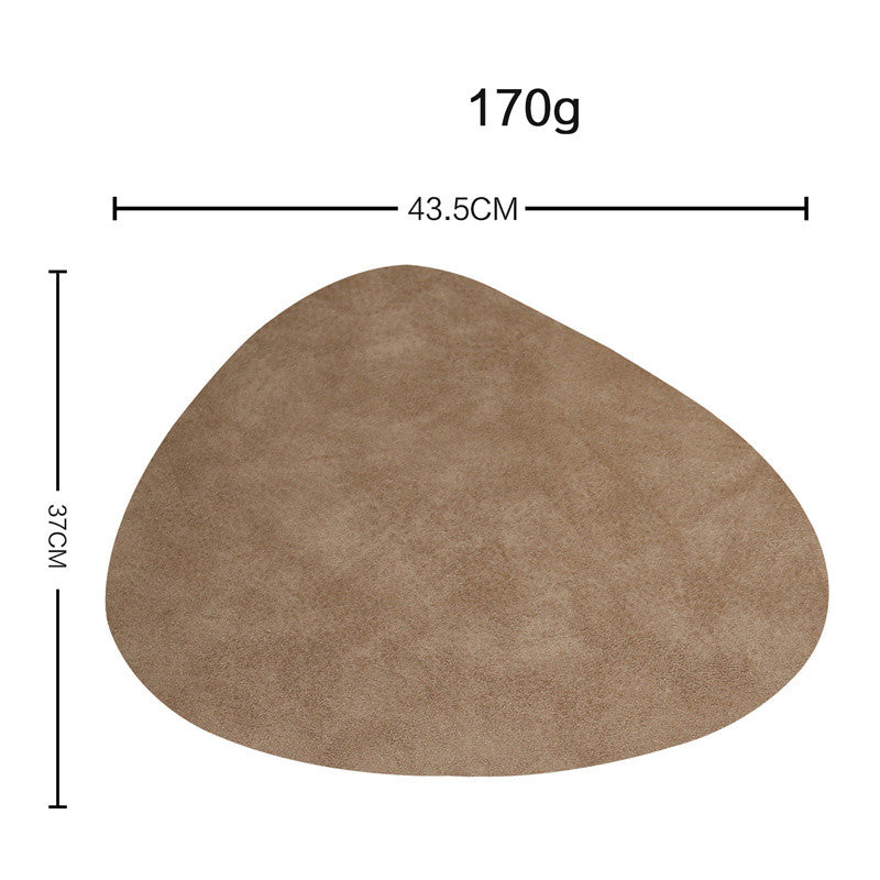 PU Leather Placemat (Egg shape)