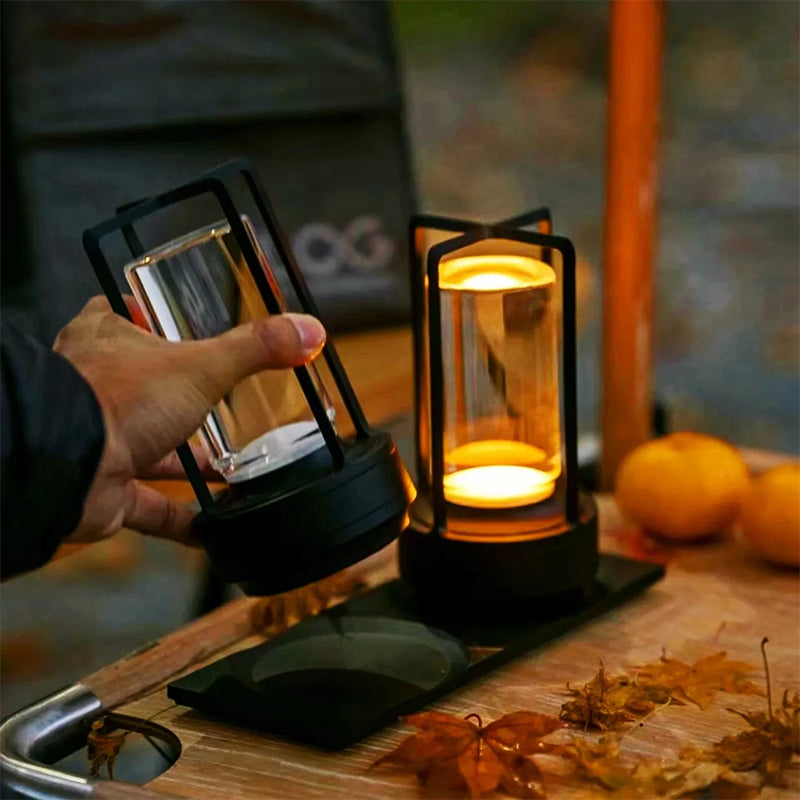 The "Lantern" LED Rechargeable Table Lamp