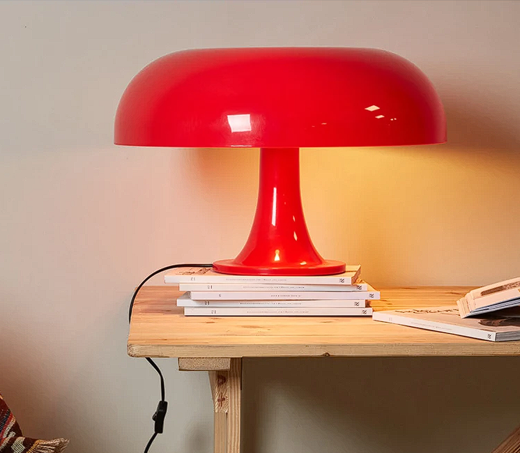 Designer "Mushroom" Lamp